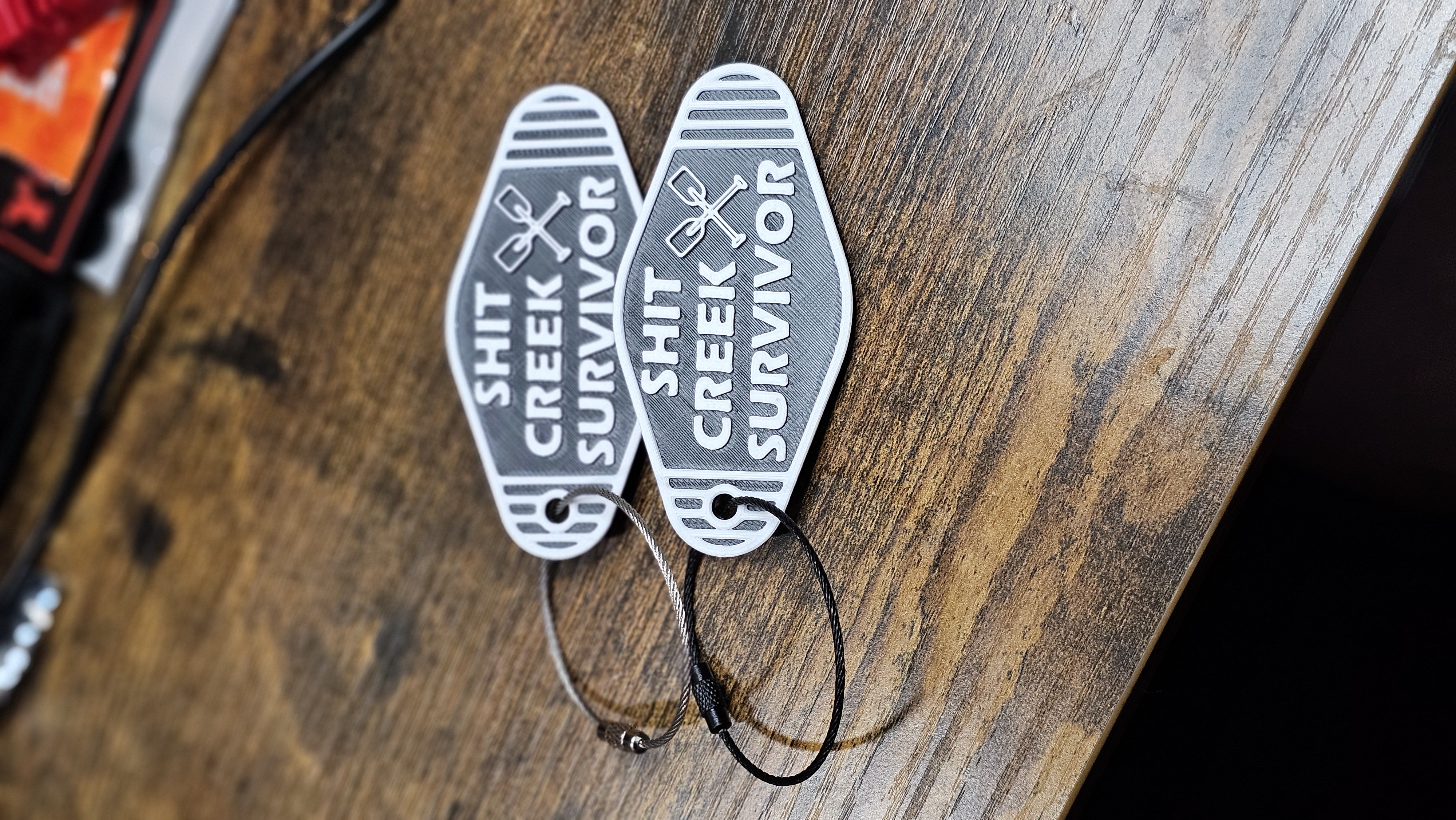 Custom Keychain - Personalized 3D printed keychain